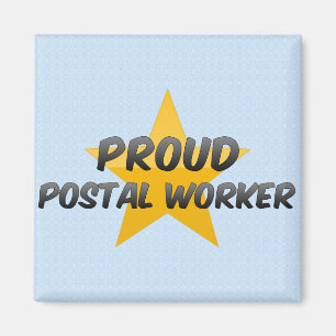 Proud Postal Worker Magnet