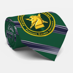Proud Psychological Operations Veteran Neck Tie