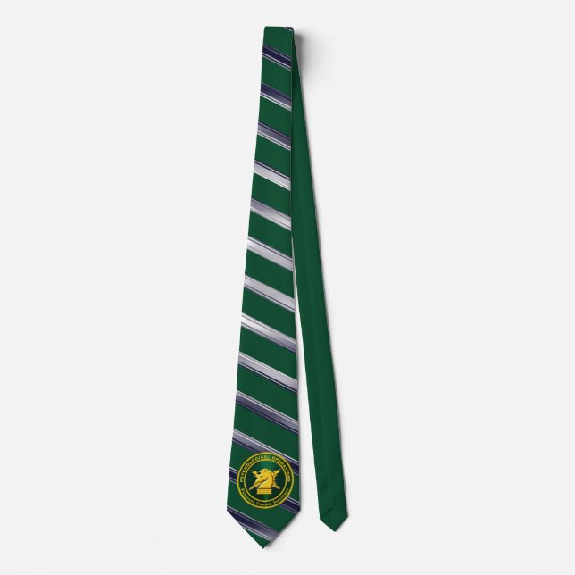 Proud Psychological Operations Veteran Neck Tie (Front)
