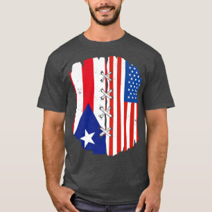 Proud Puerto Rican Heritage Puerto Rico American F T-Shirt