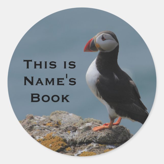 Proud Puffin Sticker (Front)