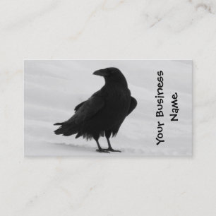 Proud Raven Business Card