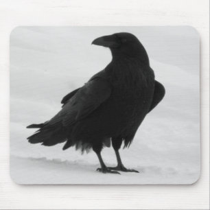 Proud Raven Mouse Pad