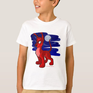 Proud red Gelert by moonlight T-Shirt