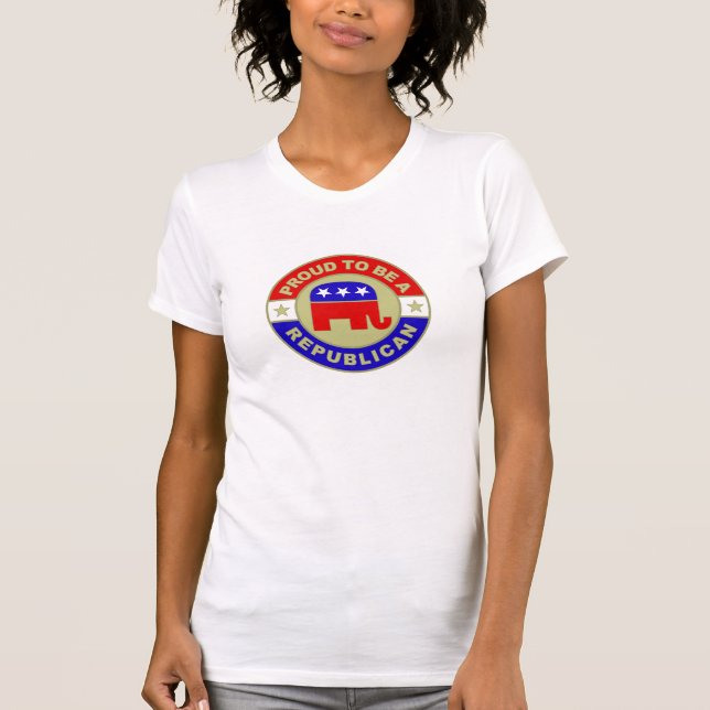 Proud Republican T-Shirt (Front)