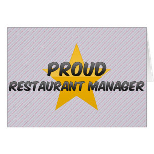 Proud Restaurant Manager