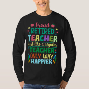Proud Retired Teacher Definition T-Shirt