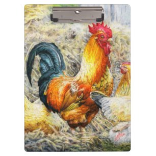 Proud Rooster Clipboard