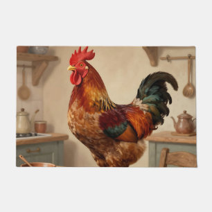 Proud Rooster Farmhouse Kitchen Doormat
