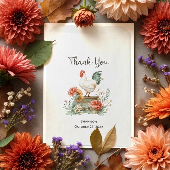Proud Rooster Flowers Farm Generic | Favour Bag (Creator Uploaded)