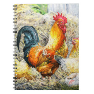 Proud Rooster Notebook
