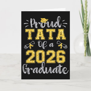 Proud S Breast Of A 2026 Graduate Senior 2026 Card