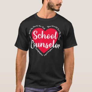 Proud School Counsellor Student Counseling Profess T-Shirt