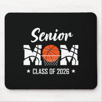 Proud senior basketball mom 2026 graduation  mouse pad
