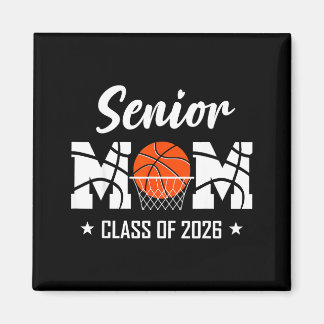 Proud senior basketball mum 2026 graduation  magnet