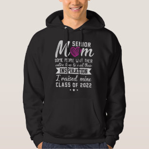 Proud Senior Mom 2022 Graduation Grad Class Of 202 Hoodie