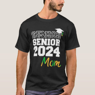 Proud Senior Mum 2024 Funny Graduate Seniors 2024 T-Shirt