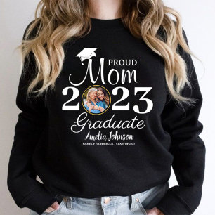 Proud Senior Mum Graduation 1 Photo  T-Shirt