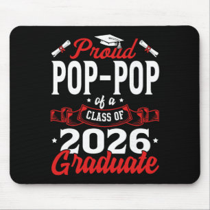 Proud Senior Sketll Cousin 2026 Graduation  Mouse Pad