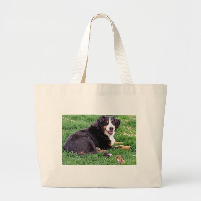 Proud Serena Large Tote Bag (Front)