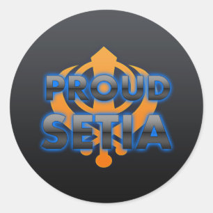 Proud Setia, Setia pride Classic Round Sticker