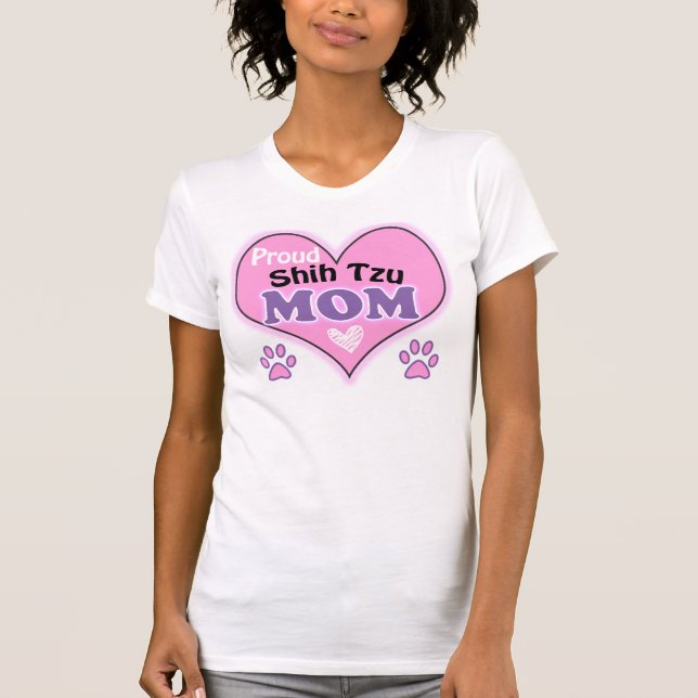 Proud Shih Tzu Mum T-Shirt (Front)
