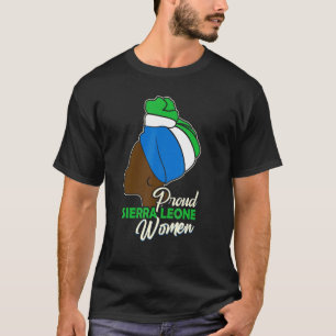 Proud Sierra Leone Women Sierra Leonean T-Shirt