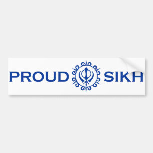 PROUD SIKH Bumper Sticker