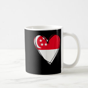 Proud Singaporean Boy Girl Aunt Dad Mum Singapore Coffee Mug