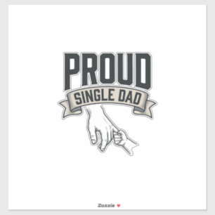 Proud Single Dad Vintage Engraving Shirt Design_1