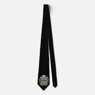 Proud Sister Of A 2025 Graduate Graduation Tie