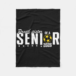 Proud Sister Of A Cl 2026 Pre-k Graduate Graduatio Fleece Blanket