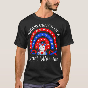 Proud Sister Of A Heart Warrior Congenital Heart D T-Shirt