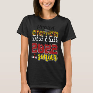 Proud Sister Of A Senior 2022 Soccer Graduation T-Shirt
