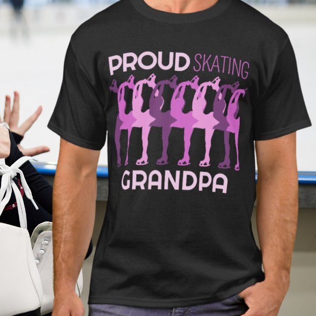 Proud Skating Grandpa T-Shirt (Creator Uploaded)