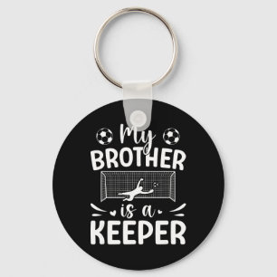 Proud Soccer Keeper Sister Of A Soccer Goalkeeper Key Ring