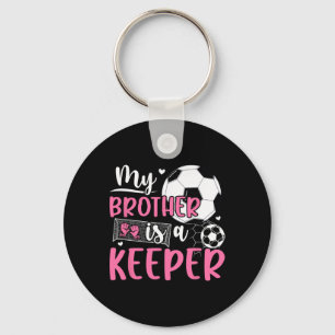 Proud Soccer Keeper Sister Of A Soccer Goalkeeper  Key Ring