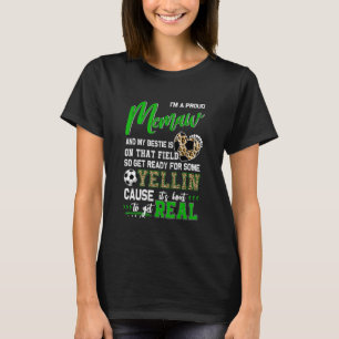 Proud Soccer Memaw Soccer Family Matching 2 T-Shirt