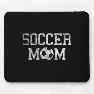 Proud Soccer Mom Shirt Funny Sport Gift For Game D Mouse Pad