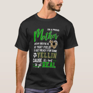 Proud Soccer Mother Soccer Family Matching 2 T-Shirt
