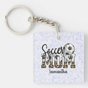 Proud Soccer Mum – Sideline Champion Key Ring