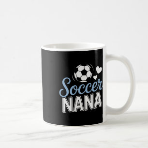 Proud Soccer Nana Supporting Grandkids At Matches Coffee Mug