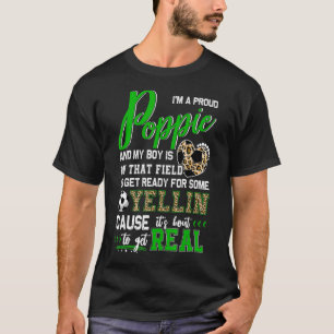 Proud Soccer Poppie Soccer Family Matching 1 T-Shirt