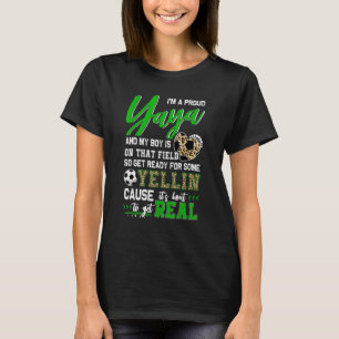 Proud Soccer Yaya Soccer Family Matching 1 T-Shirt