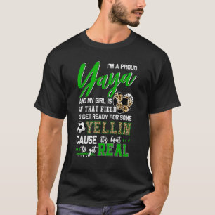 Proud Soccer Yaya Soccer Family Matching T-Shirt