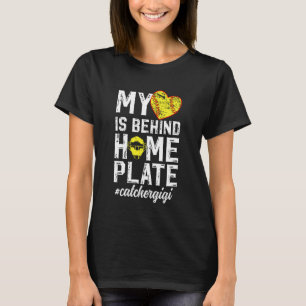 Proud Softball Catcher Gigi of A Softball Catcher T-Shirt