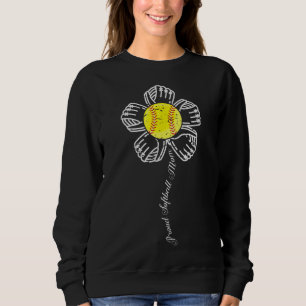 Proud Softball Mum Baseball Mother s Gift Sweatshirt