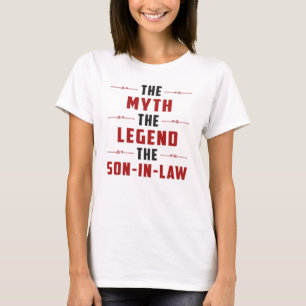 Proud Son In Law Father In Law Lawsuit Funny Gift T-Shirt