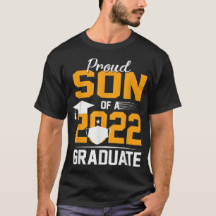 Proud Son of a 2022 Graduate Senior Face Mask T-Shirt