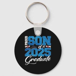 Proud Son Of A Cl Of 2025 Senior Graduate Men Wome Key Ring